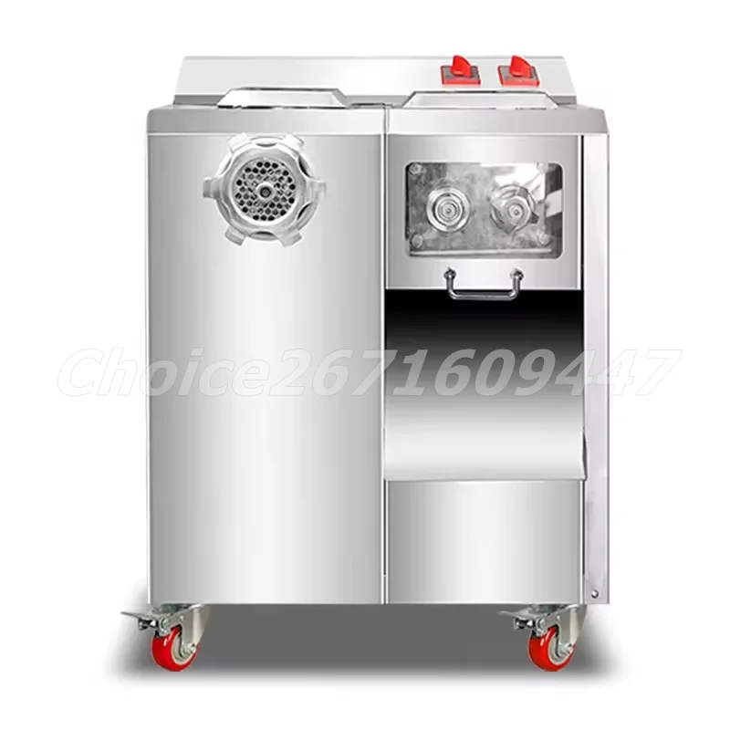 Commercial Meat Grinder Automatic Detachable Cutting Machine Electric Meat Grinder Cutting Cutter