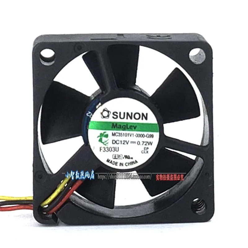 ORIGINALE MC35101V1-0000-G99 12V 0.72W 3510 35*35*10mm NUOVO RADIATORE VENTOLA DI RAFFREDDAMENTO