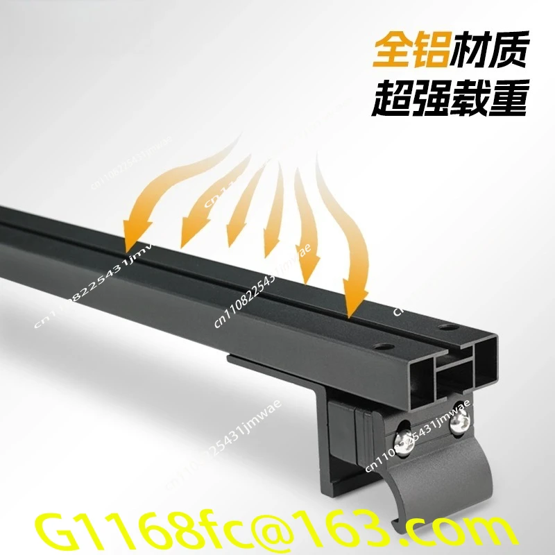 Universal Multi-purpose Modified Simple All Aluminum Roof Luggage Rack Crossbar Platform Fixture Fixing Claws
