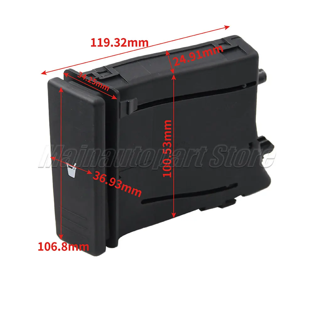 For POLO 9N 2002 2003 2004 2005 2006 2007 2008 2009 2010 Cup Holder Car Center Console Card Slot Drink Holders 6Q0858602E