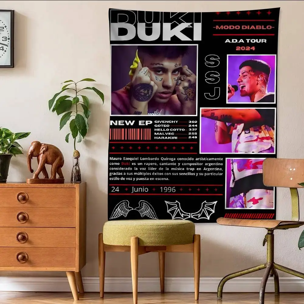 Duki Rapper Colorfu… - image