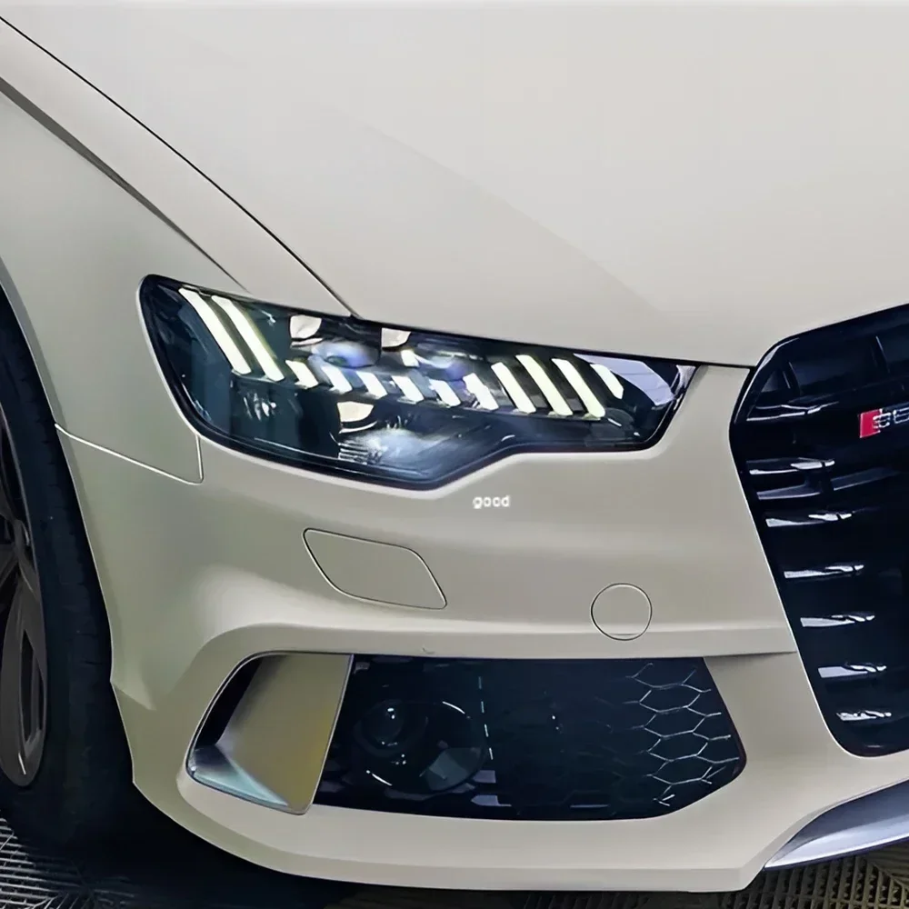 

Для Audi A7 S7 RS7 2011-2018 светодиодные автомобильные передние лампы в сборе, обновленная высококачественная линза динамического проектора, аксессуары для автомобильных фар