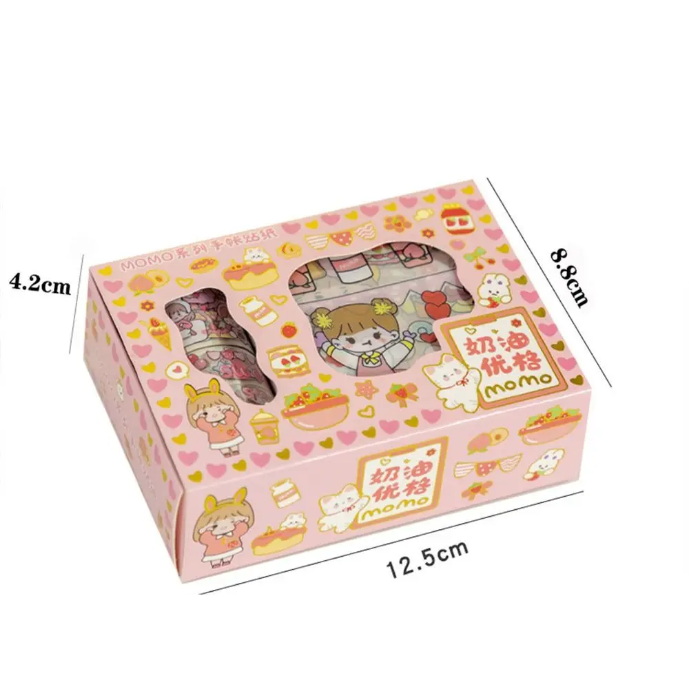 Boxed Cute Cartoon Goo Card Guka Sticker Set DIY Journal Scrapbooking Phone Stickers Kawaii Stationery Sticker