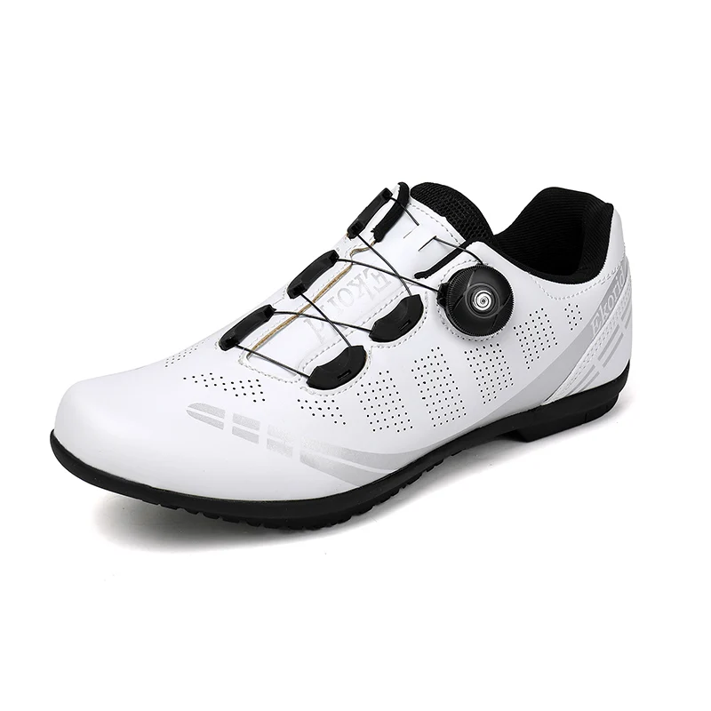 AliExpress TFanJump Cycling Shoes,Men's SPD Road Racing Special Cycling Sports Shoes, Breathable Upper,Outdoor Mountain Off-road MTB Cycling Shoes