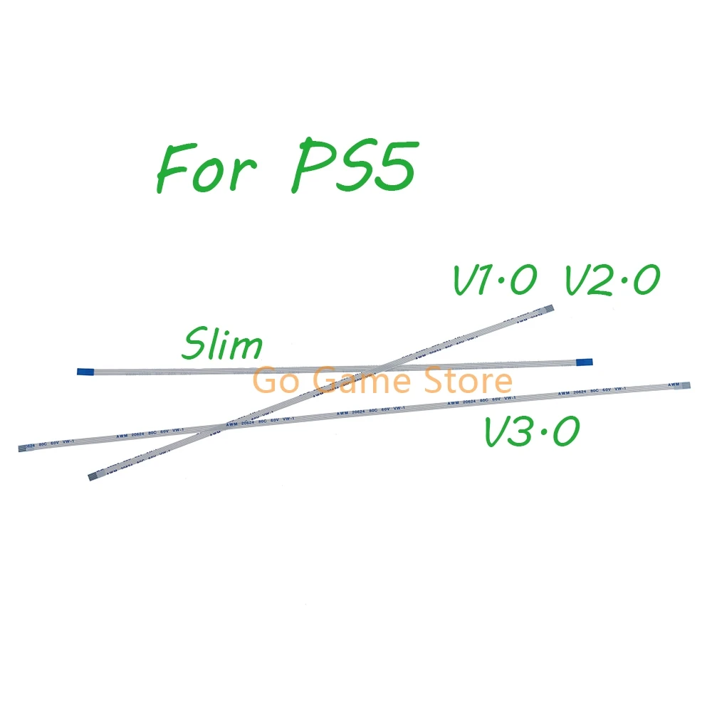 

200pcs For PS5 V1.0 V2.0 V3.0 Host 6pin Display Light Board Cable For Playstation 5 Slim Console