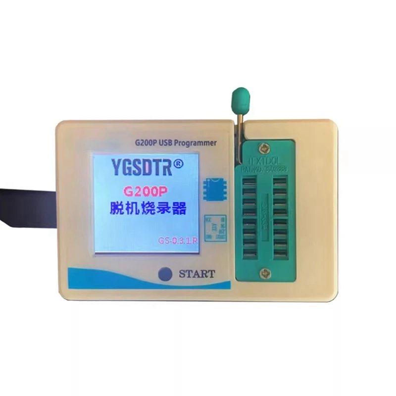 G200P Offline Programmer Offline Download Line SPI FLASH EEPROM Burning 24-25 Bios Multifunction Burner