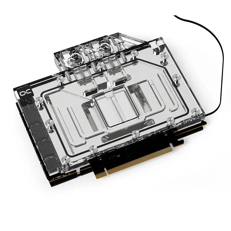 Imagem -03 - Alphecool Eisblock Aurora Acrílico Bloco de Água Compatível com Msi Geforce Rtx 4070 ti Ventus 3x Super 16g Cartão