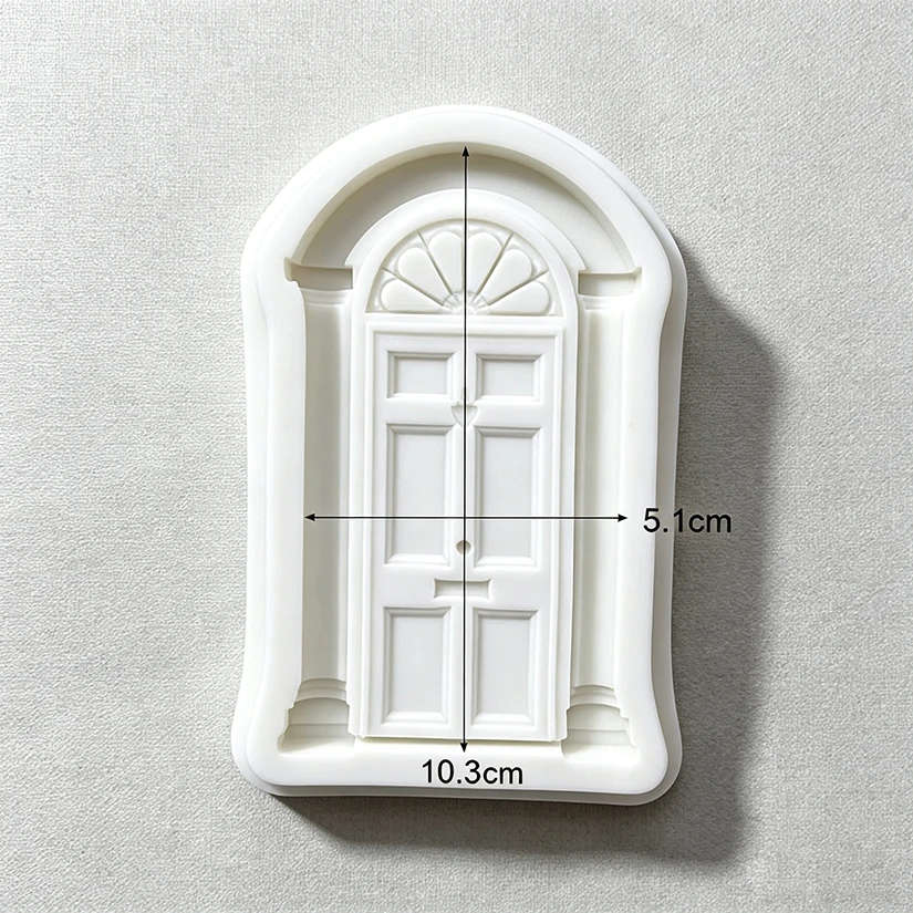 Die Türform Kuchenseite 100 % Platin Silikon Sugarcraft Form, Fondant Kuchen Dekorieren Werkzeuge – Detail 6