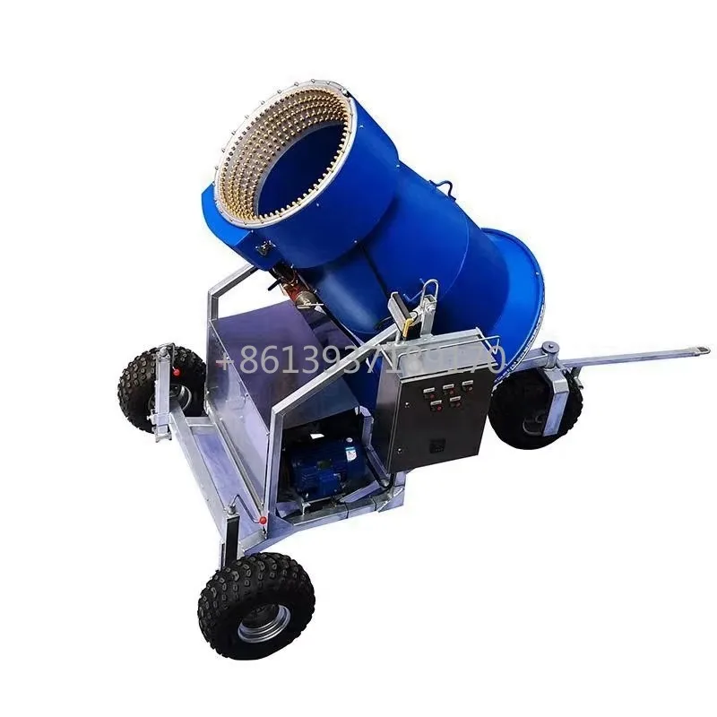 New Energy High Efficiency Ski Resort Snowmaking Machinery Automatic Snow Making Machine Ice Snow Landscape