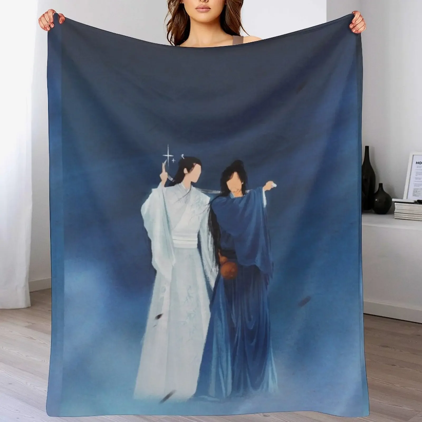 

New Word of Honor Throw Blanket For Sofa Thin Thin Luxury Throw Blankets