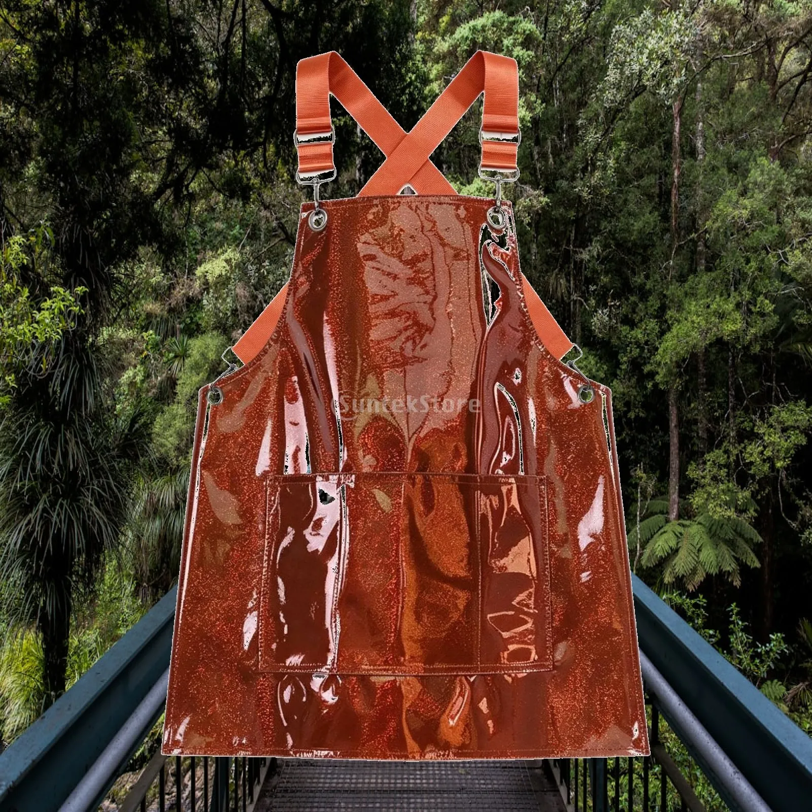 Painting Apron Bib Apron Chef Apron Work Apron for Drawing Gardening BBQ Coffee Shop