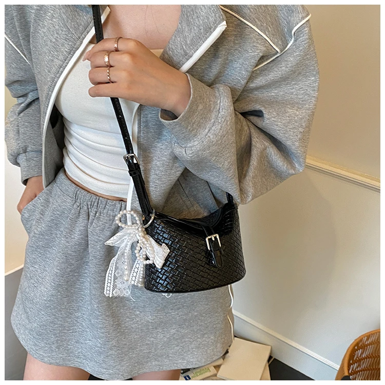 

Популярная женская сумка через плечо, кожаная сумка через плечо, дизайнерская роскошная брендовая элегантная сумка на молнии