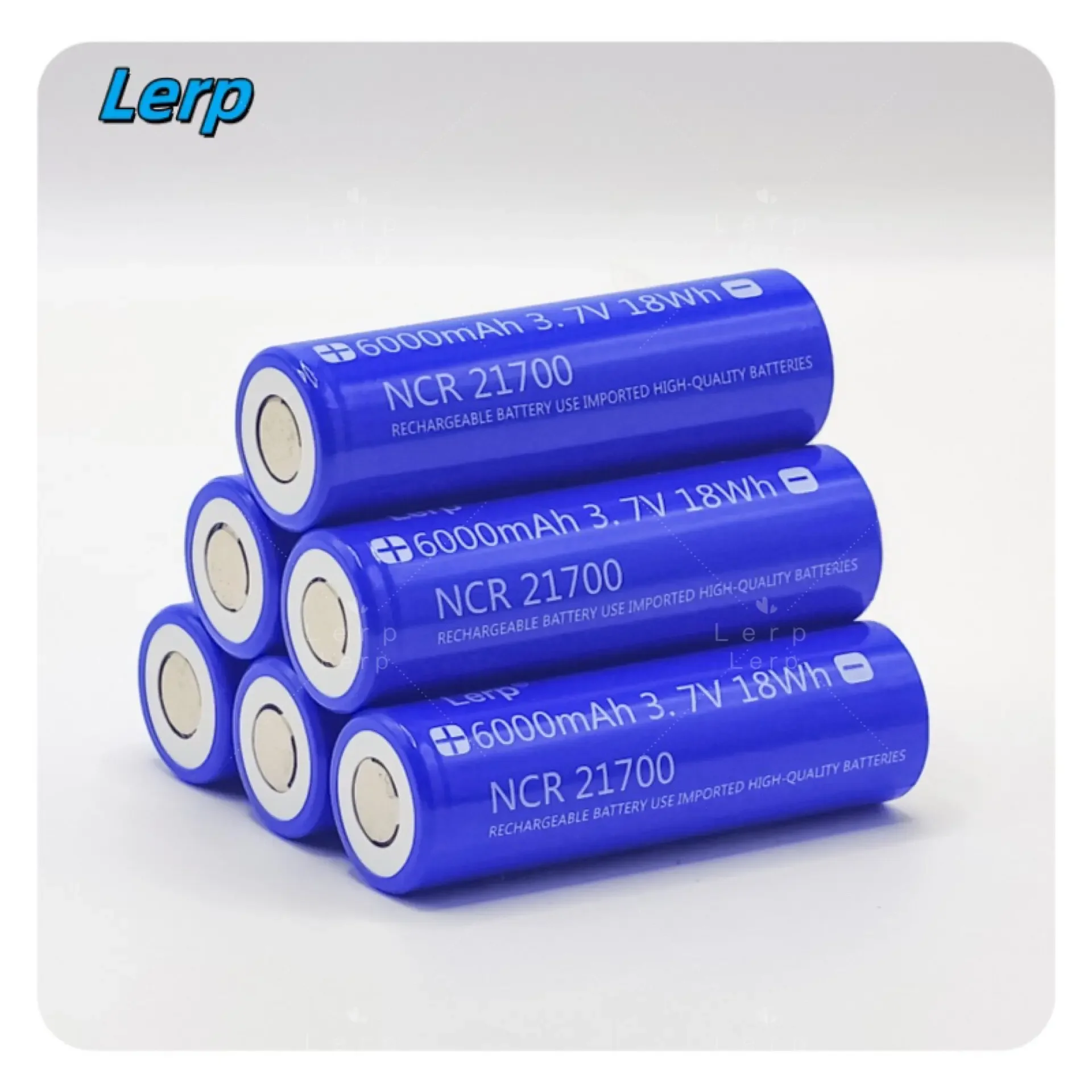 21700 3.7v 6000mAh li-ion battery cell 5C 20A high rate 21700 for diy pack power EV AGV RV robot wholesa