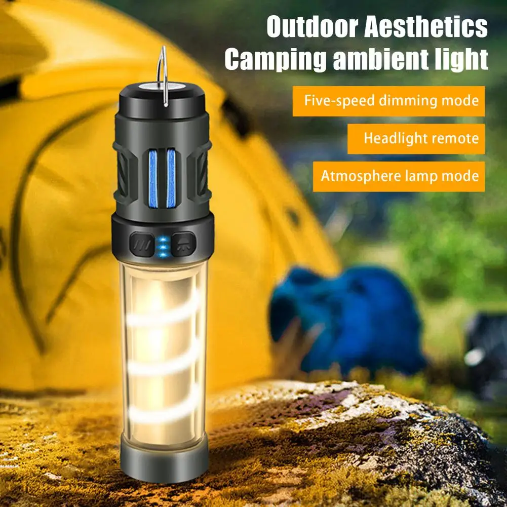 Draagbare Muggenzapper Veelzijdige Oplaadbare Led Campinglamp Dimbare Waterdichte Muggenverdrijver Superhelder Voor Buiten