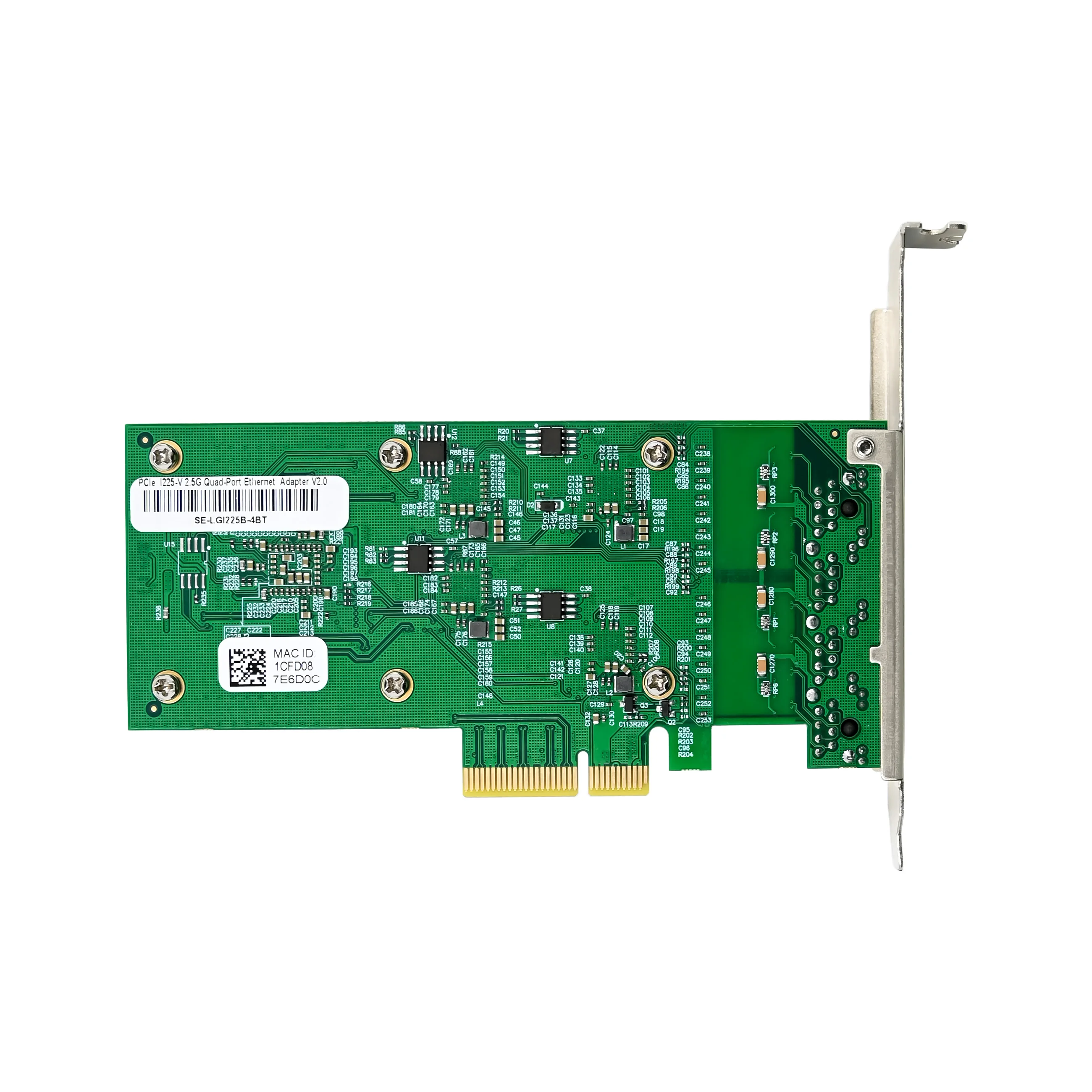 SUNWEIT ST7421 PCIe Intel I225-T4 2.5G Quad Ethernet Server NIC V2.0 externo com fio em estoque