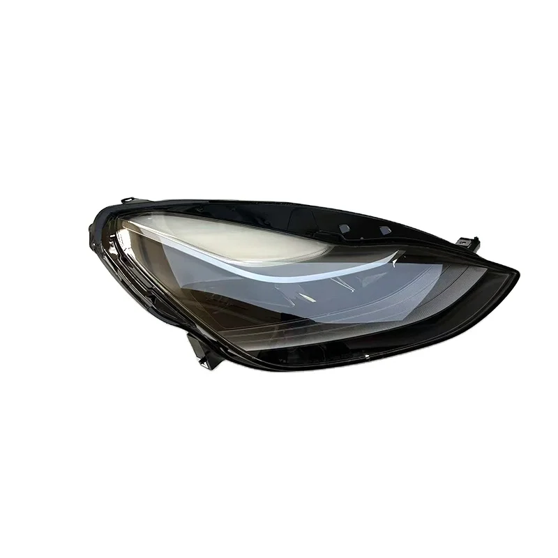 Transparent Plastic Car Headlight Lens Cover for MODEL 3/Y 2020-2022 Year