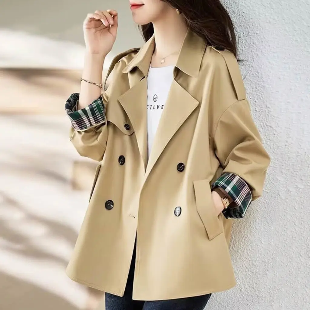

Women's Windbreaker Jacket Small Spring Autumn Casual Easy Match Lining Style