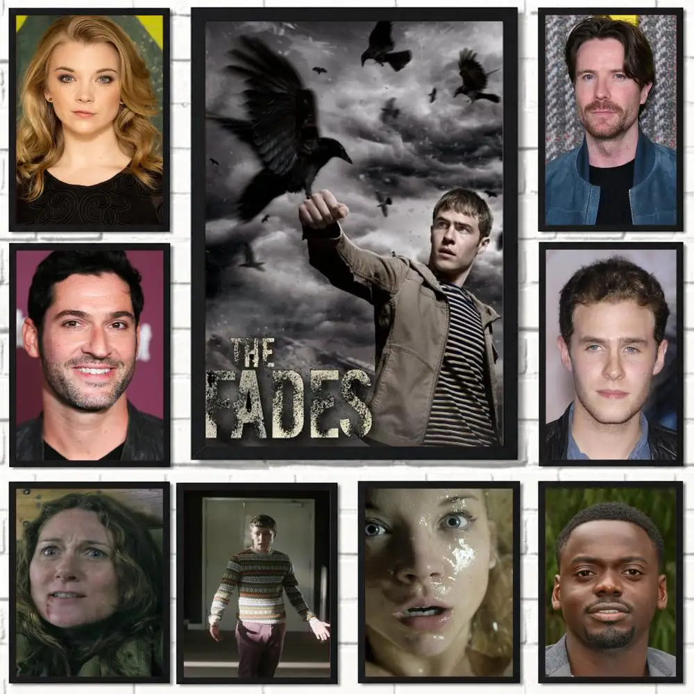 tv series T-The Fades-S Poster Self Adhesive Wall Decor for Modern Home Cafe Office and Bar