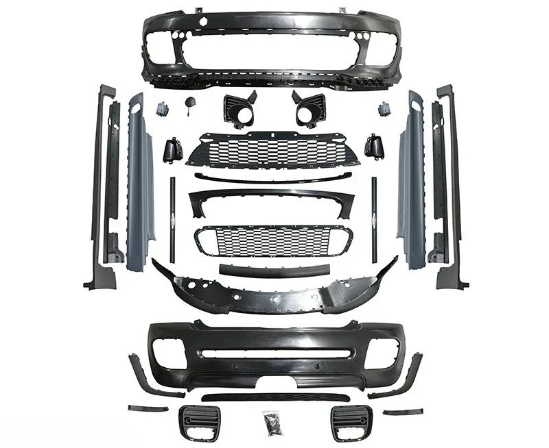 Suitable for BMW MINI R56 Upgraded Large Surround JCW Front and Rear Bar Side Skirt Auto Parts Support Customization