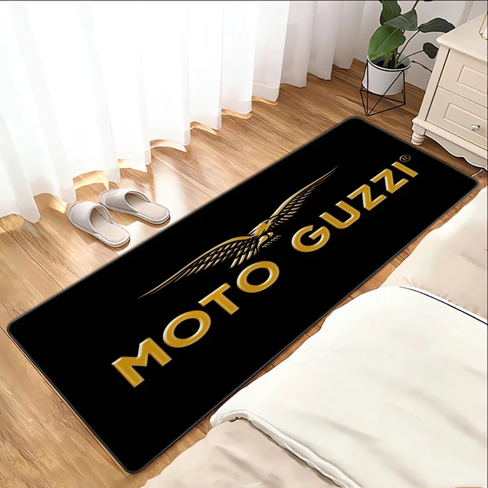 Moto G-Guzzi Motorcycle Logo Floor Mats Kitchen Mat Bedroom Carpet Rugs Entrance Door Doormat Balcony Rug Foot Bath Room House