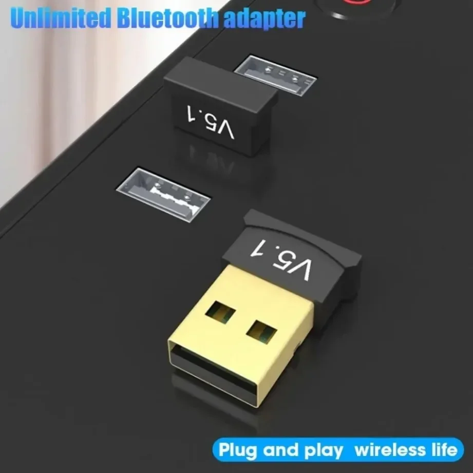 USB Bluetooth 5.1 Adapter Transmitter Receiver Bluetooth 5.0 Audio Bluetooth Dongle Wireless USB 4.0 Adapter For PC Laptop