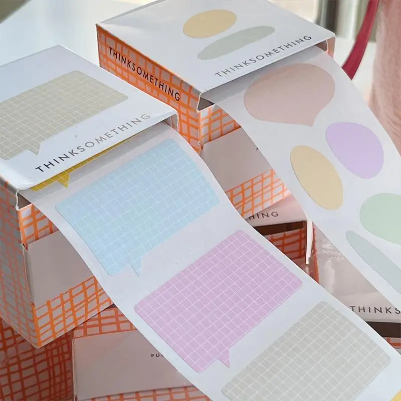 100Pcs Simple Pull Out Sticky Notes Set Student Adhesive Tearable N Times Memo Pad Multifunctional Colorful Sticky Note Book