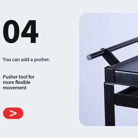 Pneumatic Lift Computer Cart - Adjustable Display Bracket, Desktop Lifting & Rotating Workbench Trolley for Server Room view 4