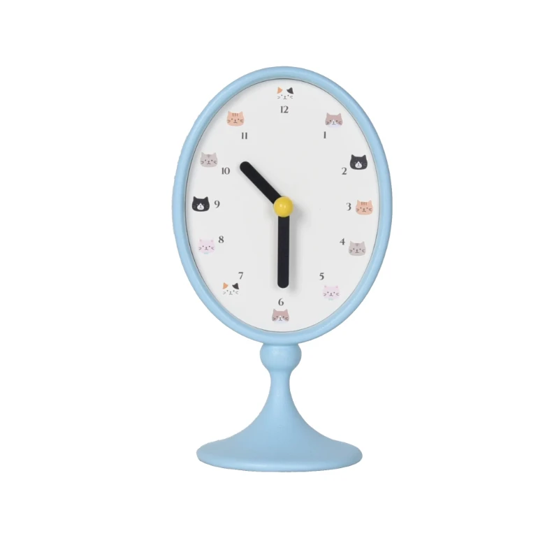 

High value Internet celebrity desk clock desktop creative small clock ornament table display desktop living room advanced sense