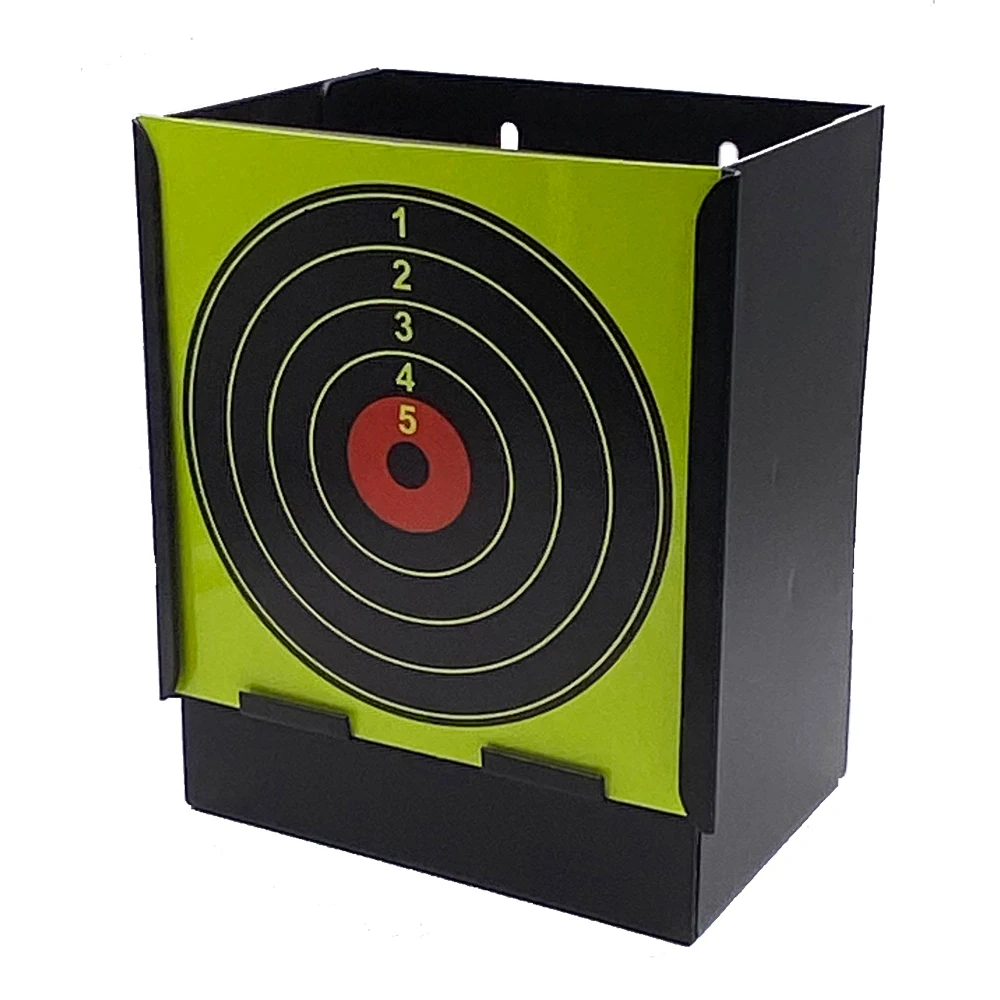 Imagem -06 - Pellet Trap e Cubic Target Box Adequado para Disparo de Pellet Gun ou Steel Bbs Color-impact Paper Targets mm 20 Pcs