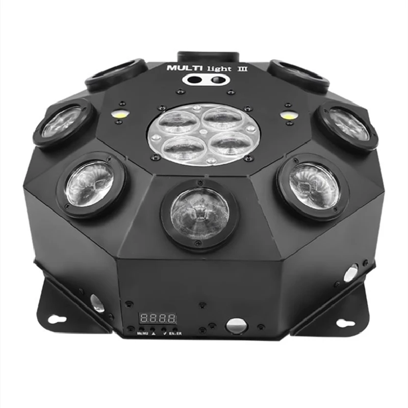 NEW Disco Super 5 in1 Effect Light RG Laser Bee Eye Light DMX512 Party Beam Strobe per banchetti Indoor Bar DJ Outdoor Performance