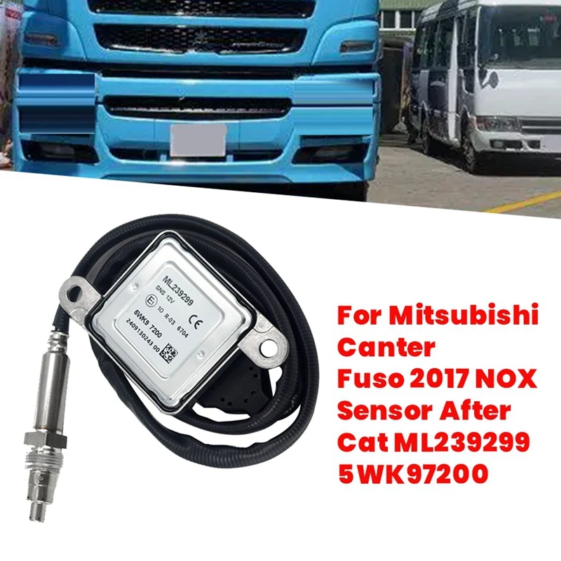 

12V Датчик частиц азота и кислорода ML 239299 5WK97200 для Mitsubishi Canter/Fuso 2017 датчик NOX после Cat ML 239298