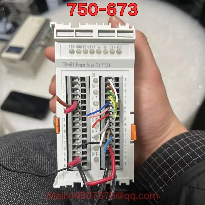 

Second-hand 750-673 PLC module functional test is normal