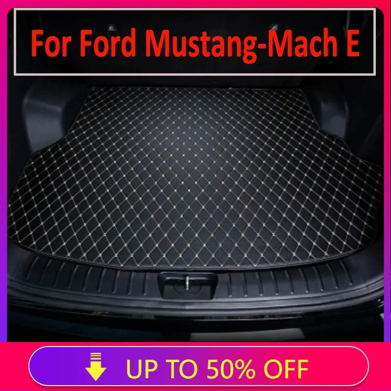 Custom Car Trunk Mat For Ford Mustang-Mach E 2021 Car Accessories Auto Goods Interior Details