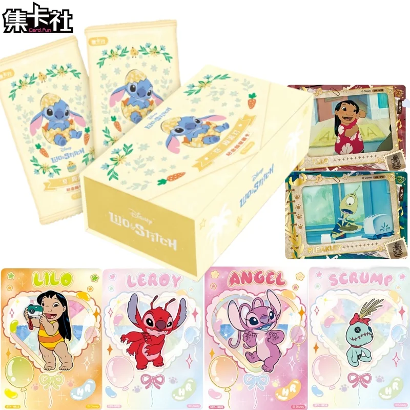 

Card.Fun Genuine Lilo and Stitch Fun Party Collection Card Ангел Аниме Периферийные устройства Оригинальная коробка Коллекционная карта Подарок