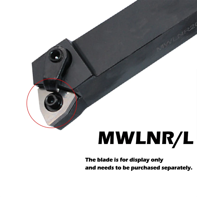 Imagem -04 - Máquina de Torneamento Externo Mwlnr1616h06 Mwlnr2023k06 Mwlnr2023k08 Mwlnr2525m08 Mwlnr3232p08 Ferramentas de Corte Cnc 1pc
