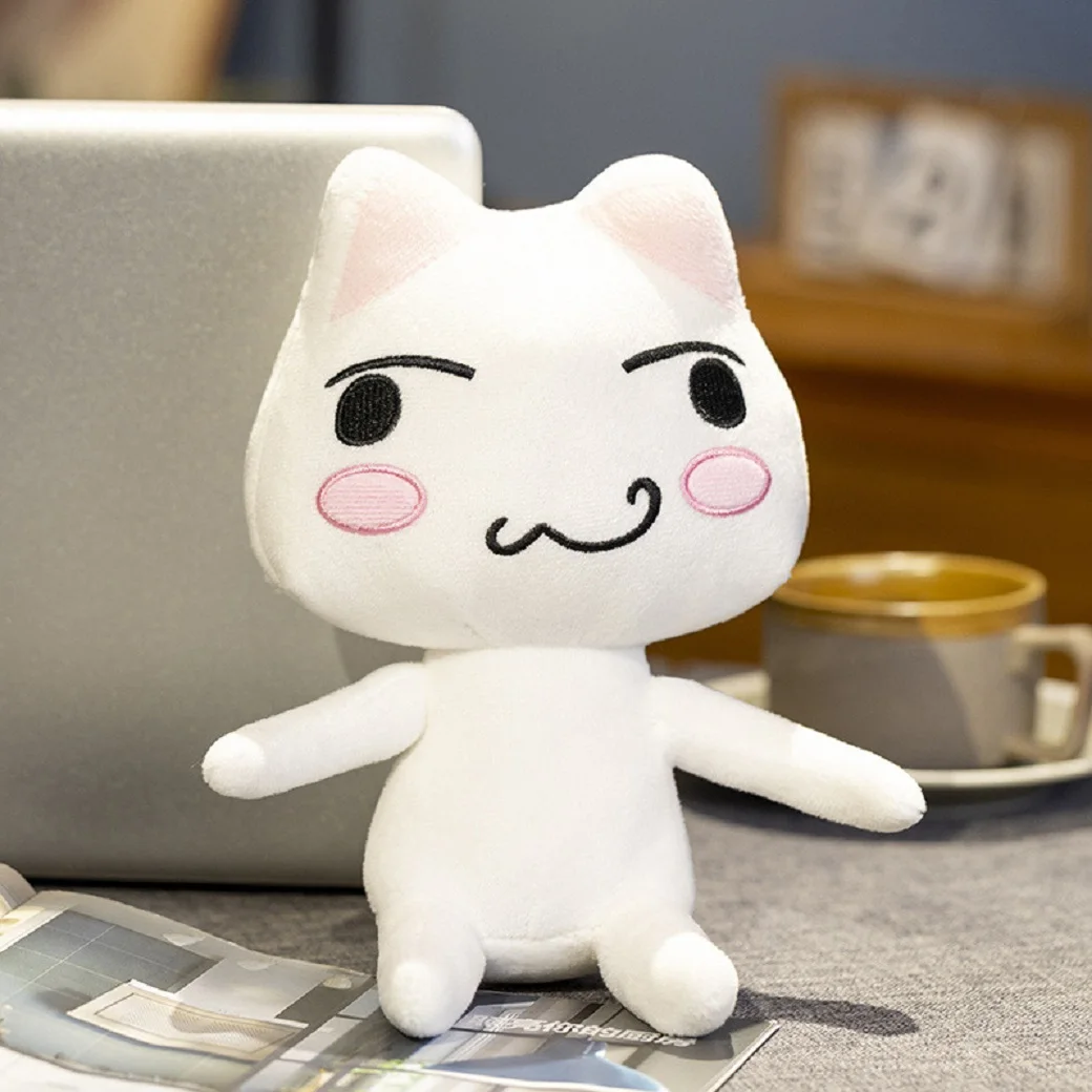 28cm kawaii toro inoue o gato brinquedo de pelúcia macio anime dos desenhos animados animal boneca decorações do quarto presentes aniversário presentes natal para crianças