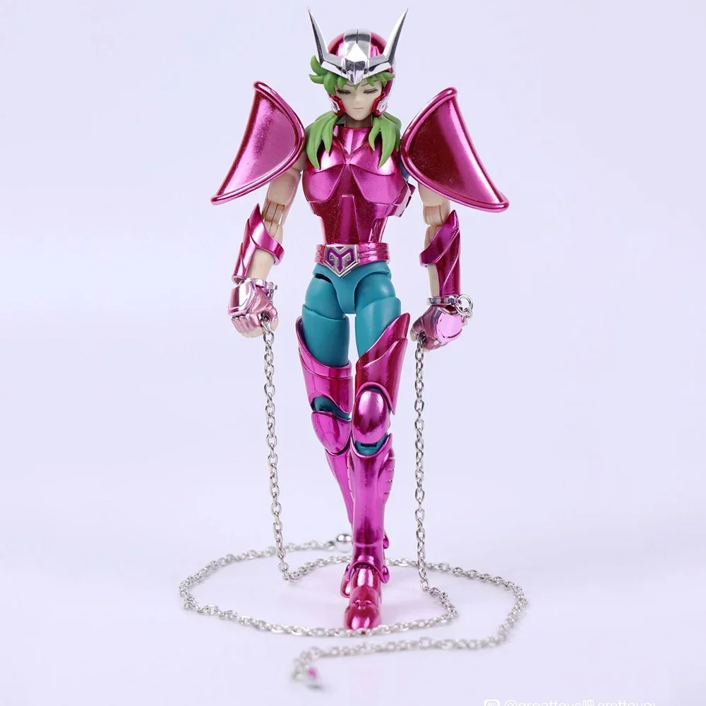 Immediate Shipment Great Toys GT Bronze Saint Seiya V1 EX Andromeda Shun Helmet Action Figure Cloth Mythical Metal Armor Model