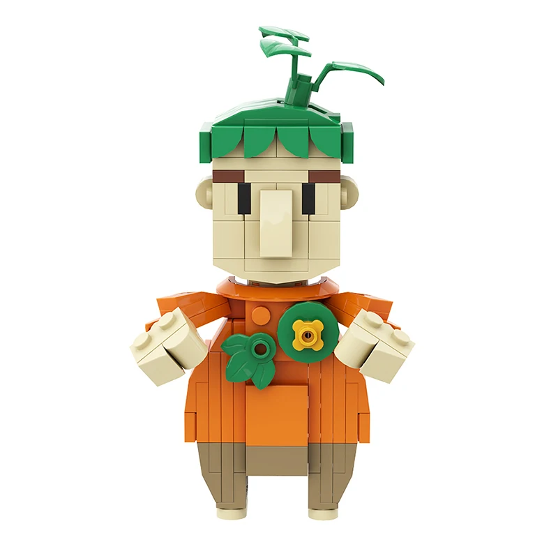 Gobricks MOC لعبة المغامرة شخصية أمي وأبي Brickheadz بنة مجموعة عمل أرقام الطوب المشهد قاعدة لعب الاطفال هدية