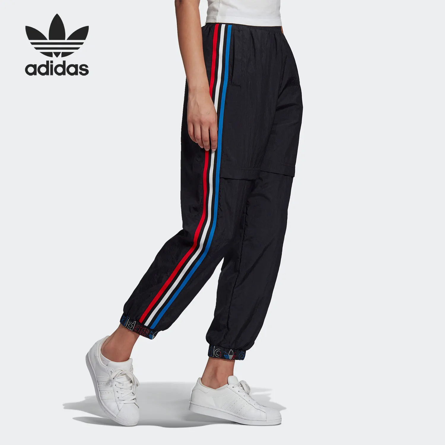 Adidas Authentic Three Leaves JAPONA TP Women's Spring Casual Sports Pants GT8466