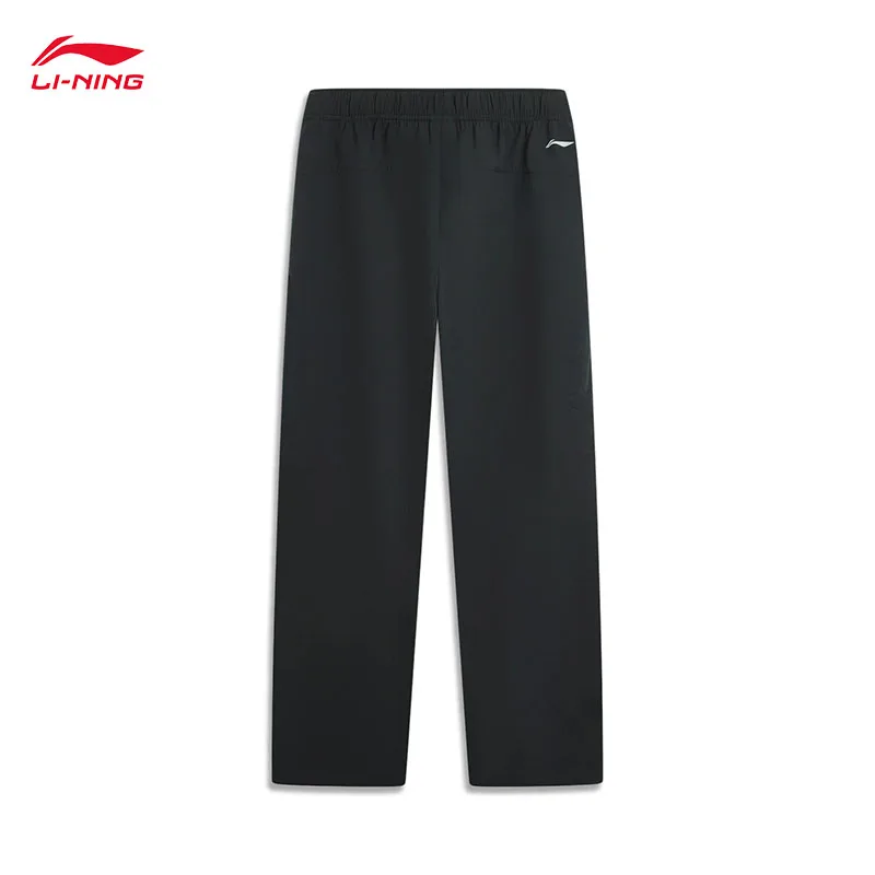 LI-NING COUNTERFLOW Men's Straight-leg fleece warm LN WATER PROOF soft shell pants sport pants AYKV585