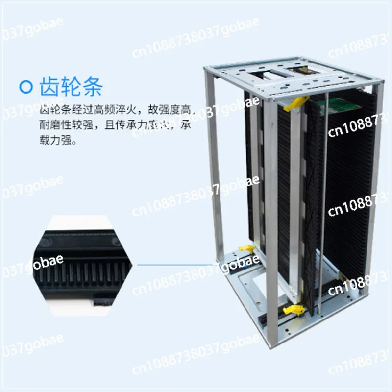 SMT Upper and Lower Plate Rack Material Frame 50 Layers Anti-static Pcb Upper Plate Rack Turnover Black Anti-static Upper