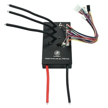 Contrôleur de vitesse Flipsky 75100 V2.0 ESC basé sur VESC 84 V pour trottinette électrique, vélo électrique avec PCB en aluminium BLDC FOC 1