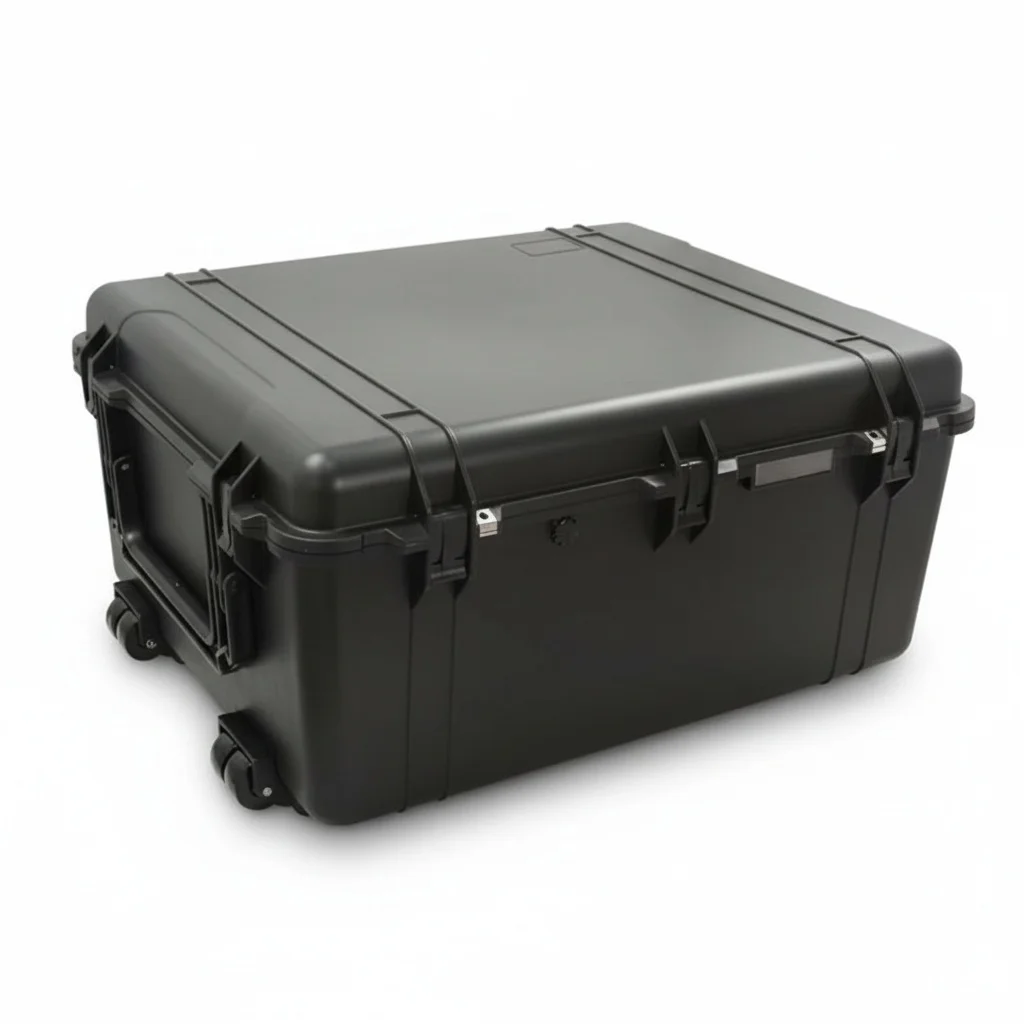 Waterproof Tool Case, High-impact PP Hard Protective Case with Pre-cut EVA Foam, 790x663x383mm, Shockproof Equipment Box