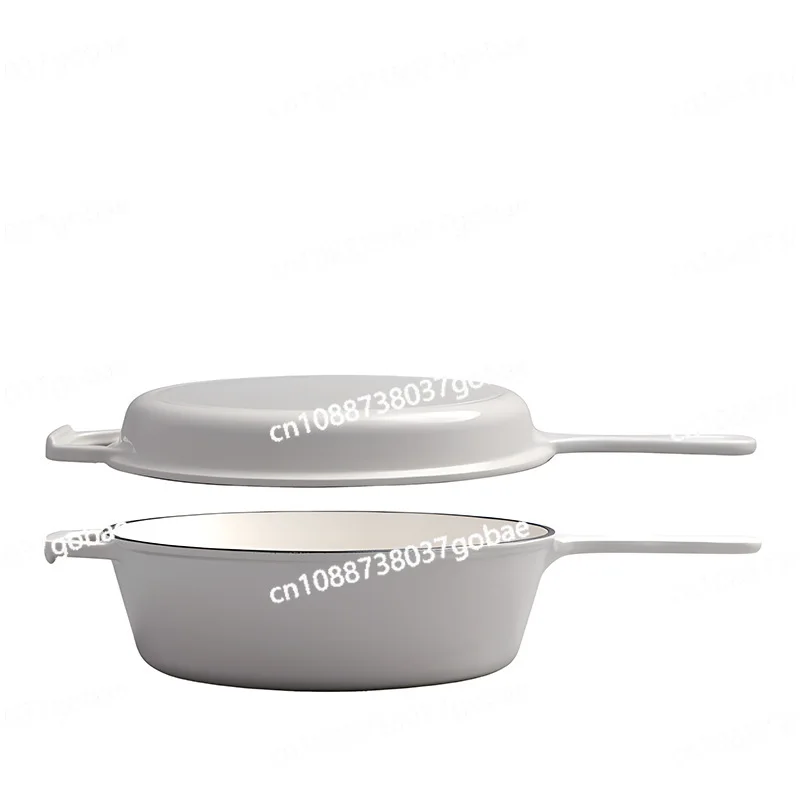 

Трансграничный чугунный эмалированный горшок, бинауральный горшок с эмалью для выпечки хлеба