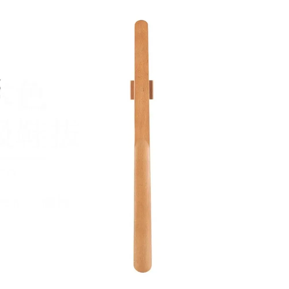 55CM Magnetic Shoehorn Creative Flexible Lazy Shoe Spoon Shoe Horn Wooden Handle Shoe Puller