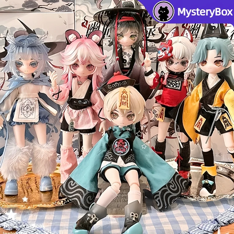 在庫あり-yoominge-ナイトウォークシリーズ-1-8-bjd-可動関節人形-ブラインドボックス-アクションフィギュア-コレクタブルトイ-モデル-ギフト