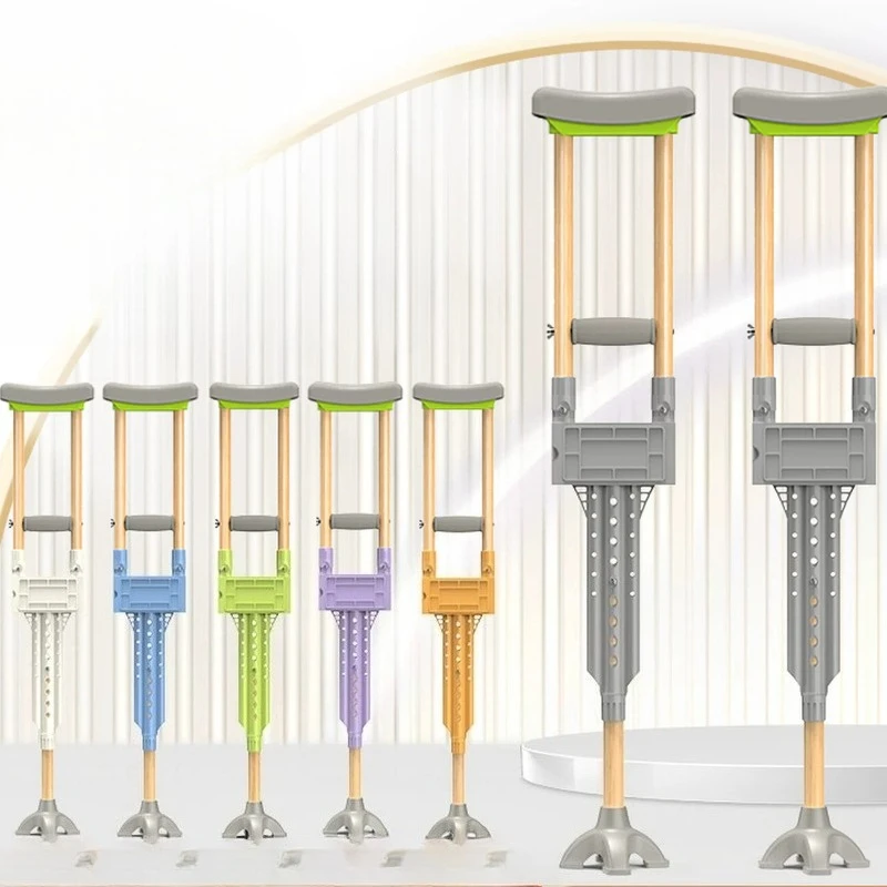 Adjustable Aluminum Underarm Crutches