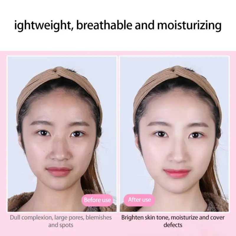 Air Cushion BB Cream Concealer Refresh Revitalizing Whitening Brighten Compact Foundation Makeup Base Primer Skin Care