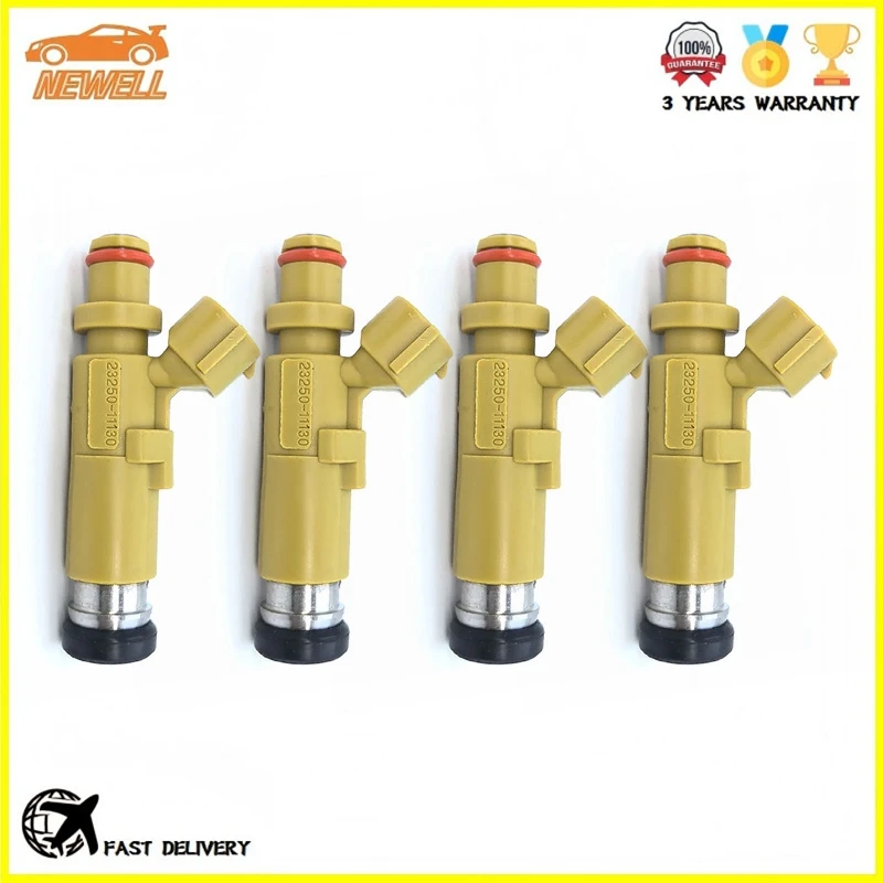 4pcs 23250-11130 23209-11130 Fuel Injector For Toyota Corolla EE111 4EFE EE10 5EFE Caldina ET196 Engine 1.4L 1.6L 1.8L