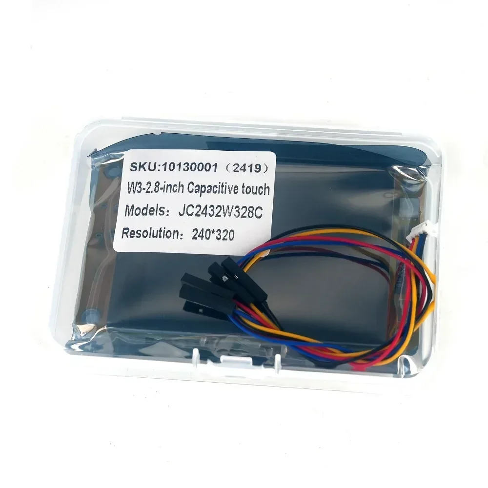 JC2432W328C ESP32 2,8-дюймовый TFT HMI ЖК-дисплей Модуль WIFI + BT Емкостный сенсорный экран 240*320 Макетная плата ST7789 Драйвер